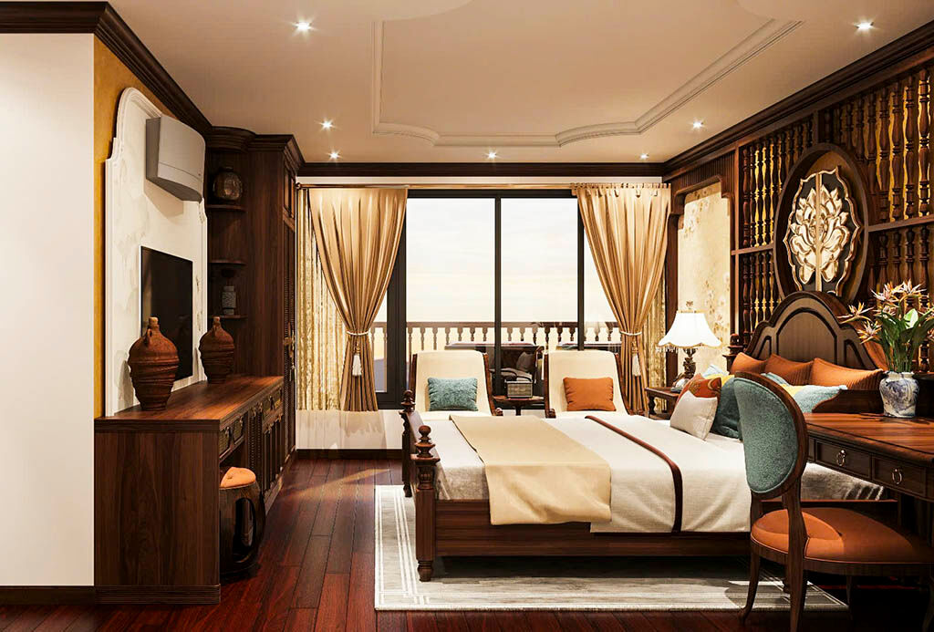 Wake up to the endless beauty of Bai Tu Long Bay